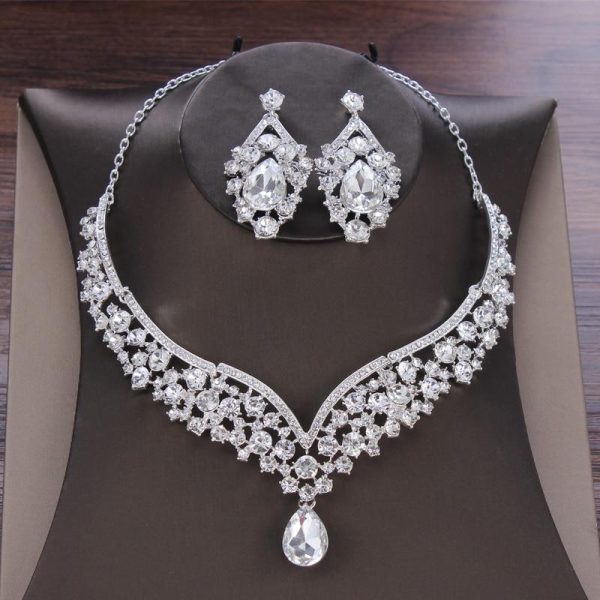 Crystal Bridal Jewelry Set - Image 5