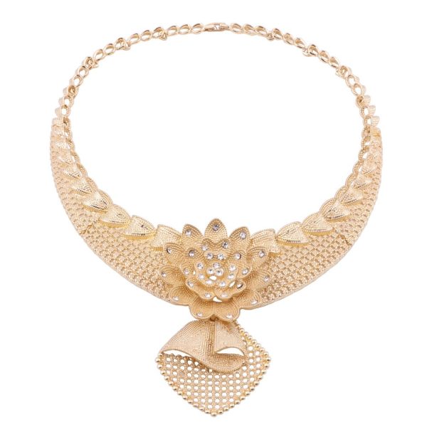 Women's Floral Themed Jewelry Set - Image 3