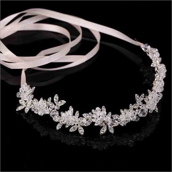 Crystal Floral Bridal Headband